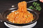 蟹黄海米粉丝煲