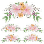 手绘鲜花