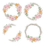 鲜花花环