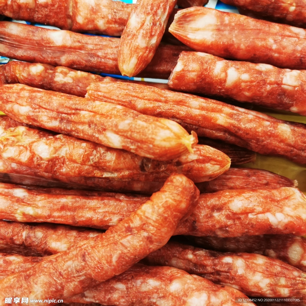 美味的腊肠