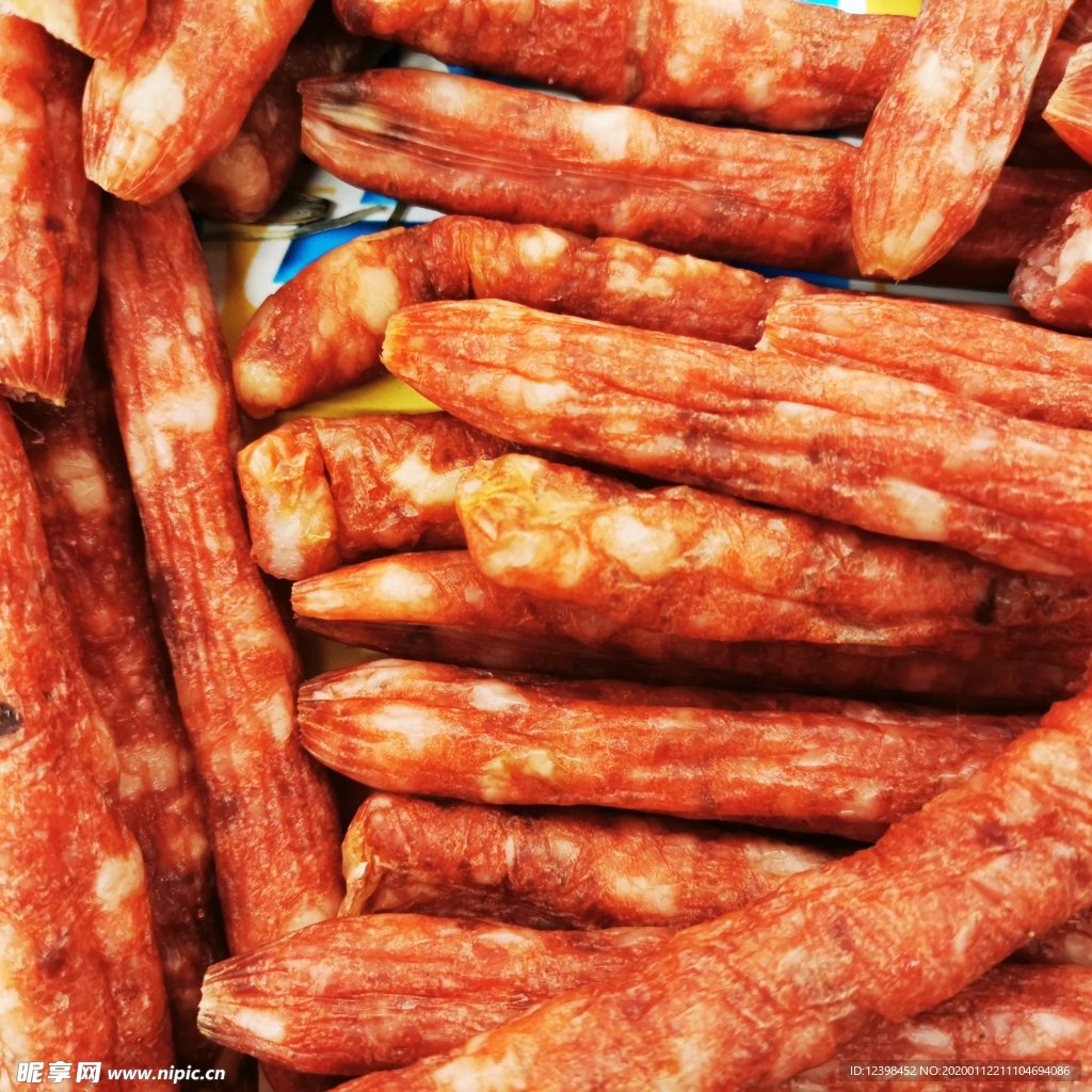 美味的腊肠