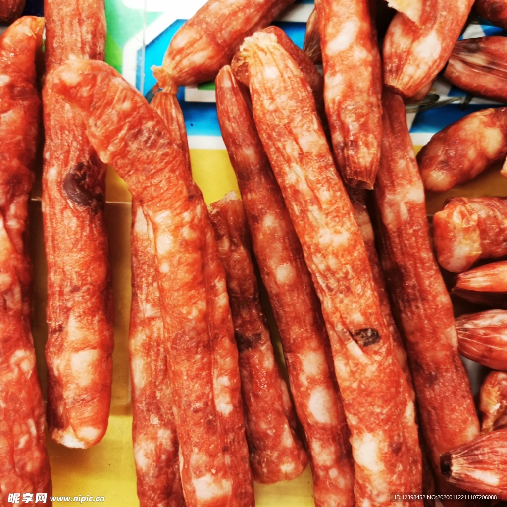 美味的腊肠