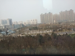 西安浐灞  高楼 树木 城市