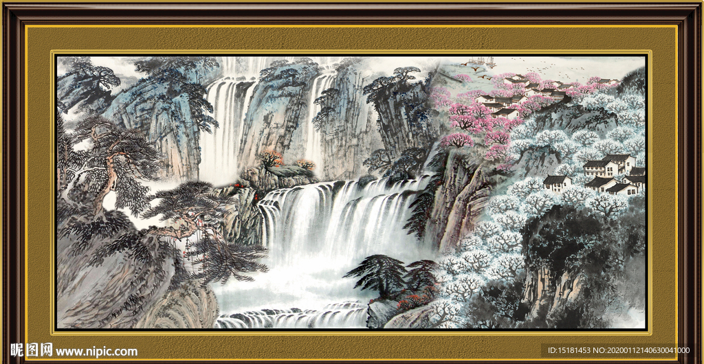 山水风景画
