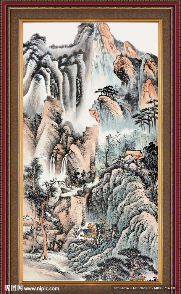 山水风景画