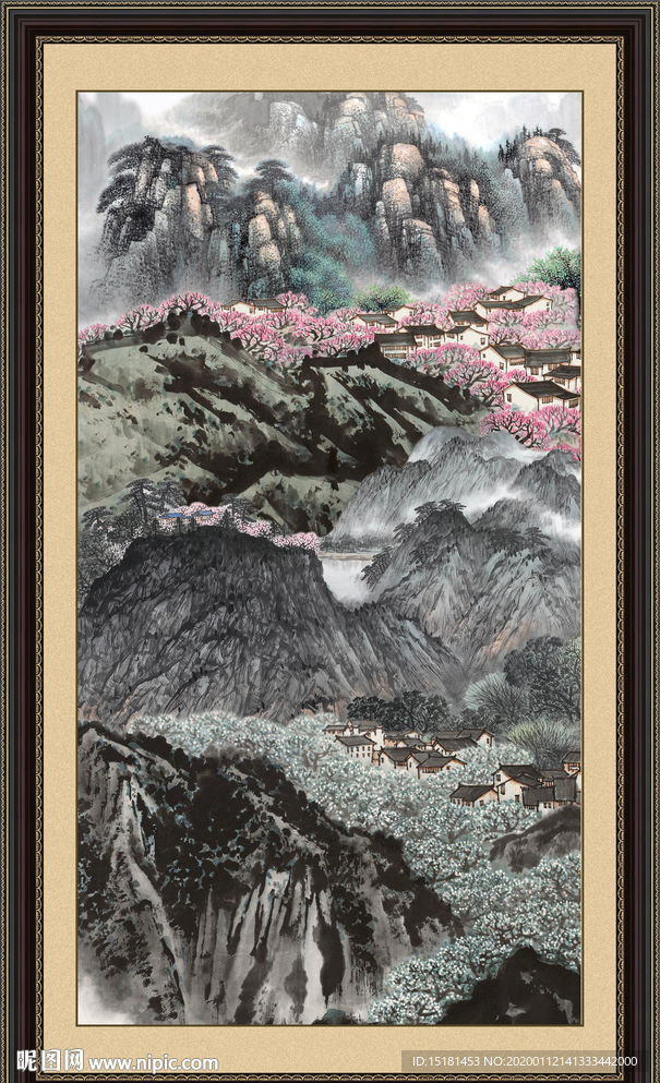 山水风景画