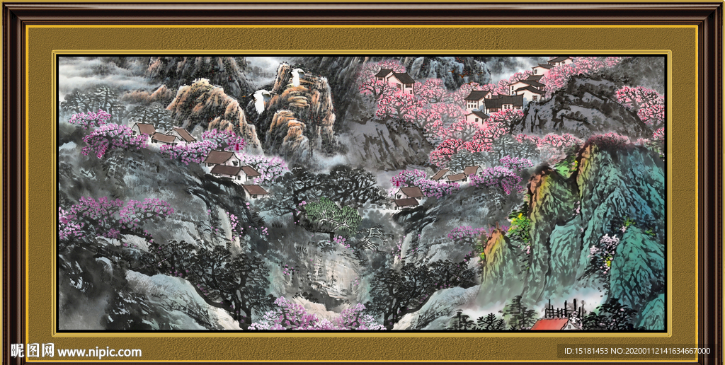 国画山水