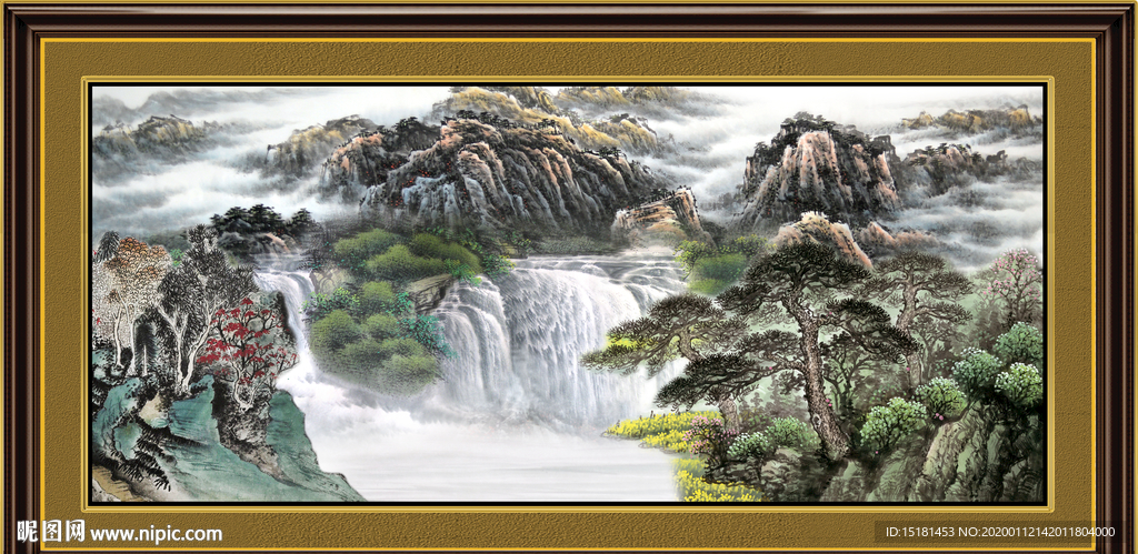 国画山水