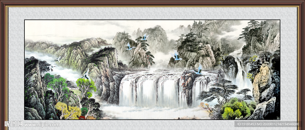 山水风景画