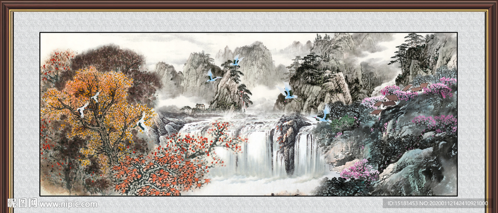 国画风景