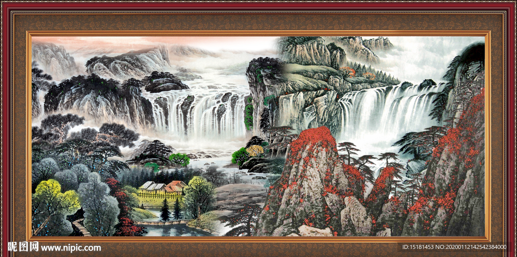 山水风景画
