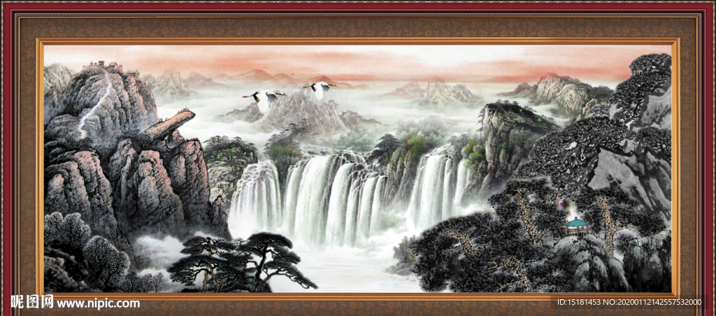 国画山水
