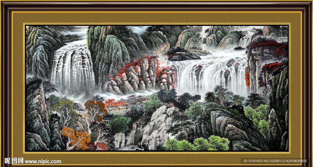 国画山水