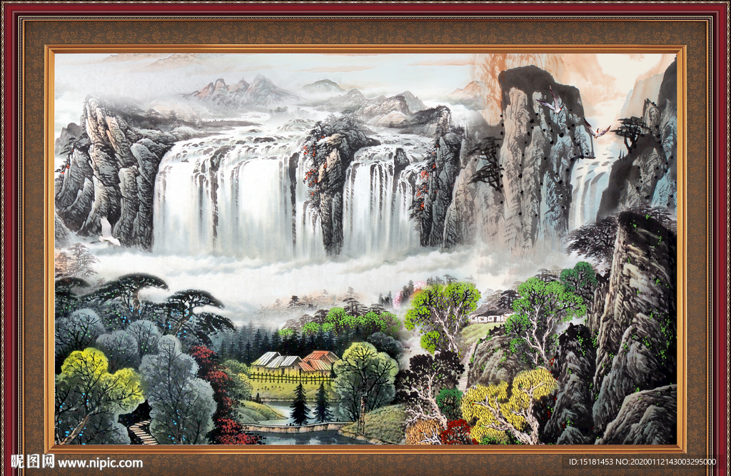 国画山水