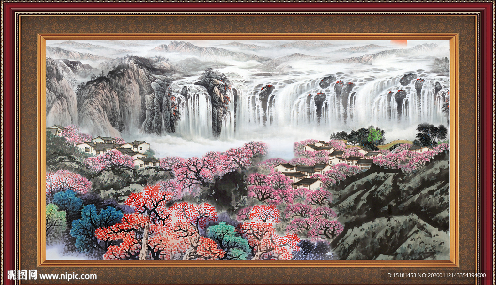 国画山水