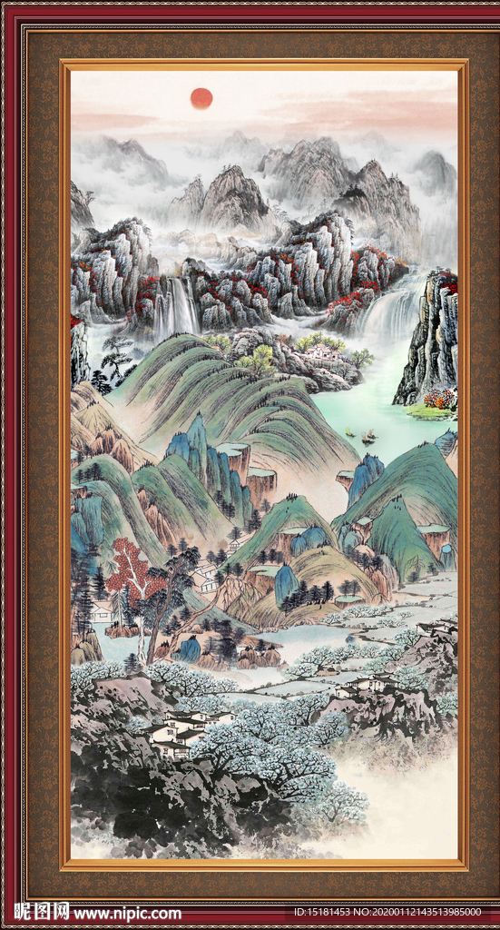 国画山水