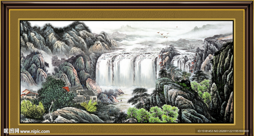 国画山水