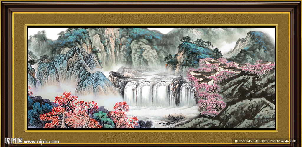 国画山水
