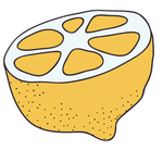 夏日柠檬冷饮插画