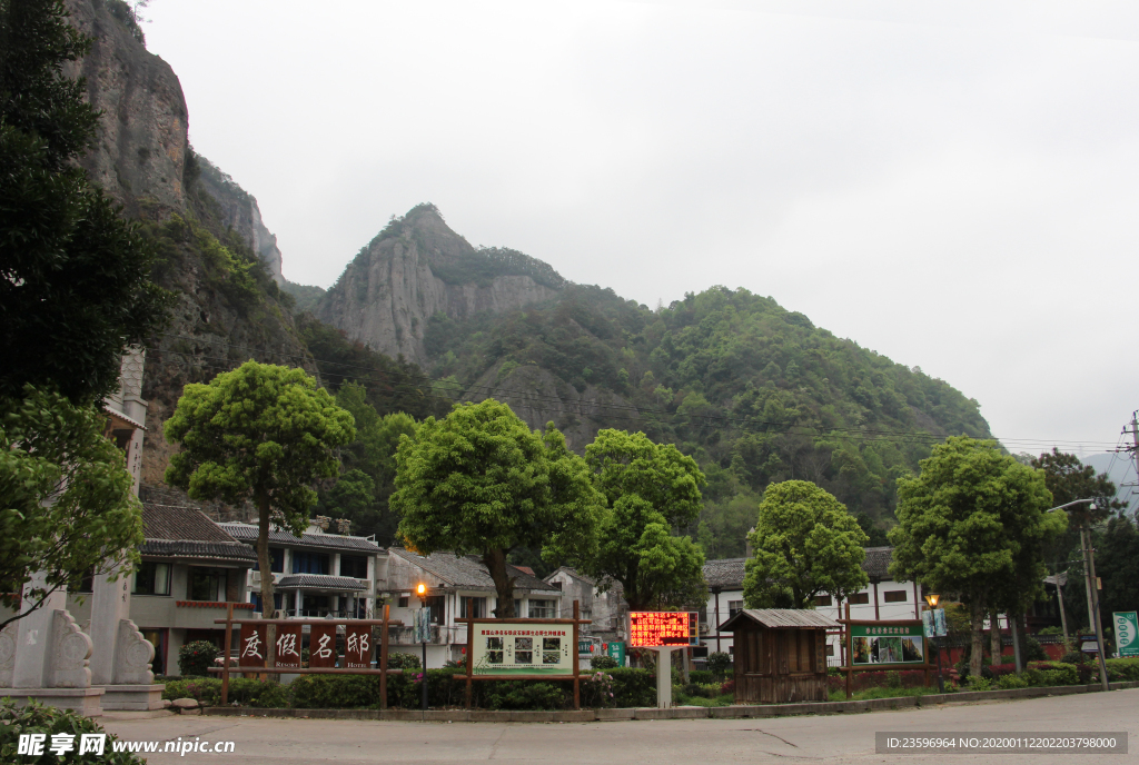 山区的度假村