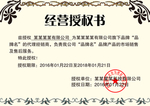 企业公司个人授权证书模板