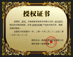 企业公司个人授权证书模板