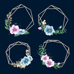 鲜花边框