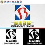 B字母logo