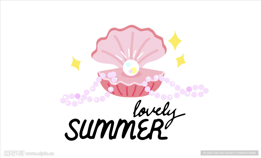 创意夏天海报