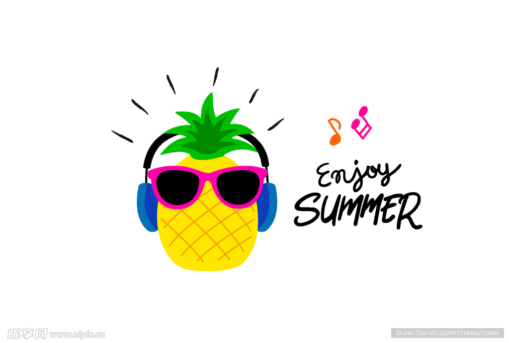 创意夏天海报