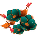 立体剪纸花