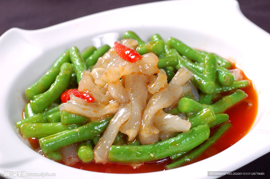 云豆焖蹄筋