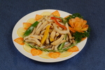 茶树菇炒鲍笋
