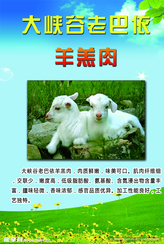 羊羔肉