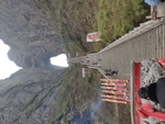 冬季天门山