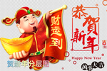 过年了 恭贺新年