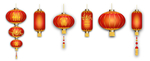 灯笼矢量素材