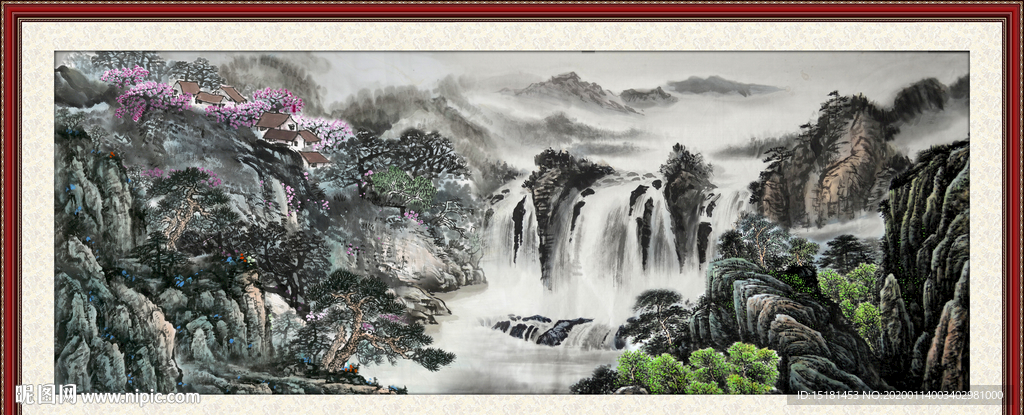 山水风景画