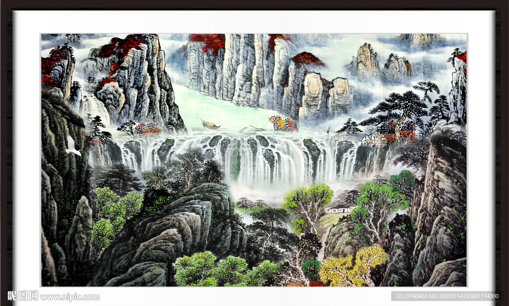 国画山水