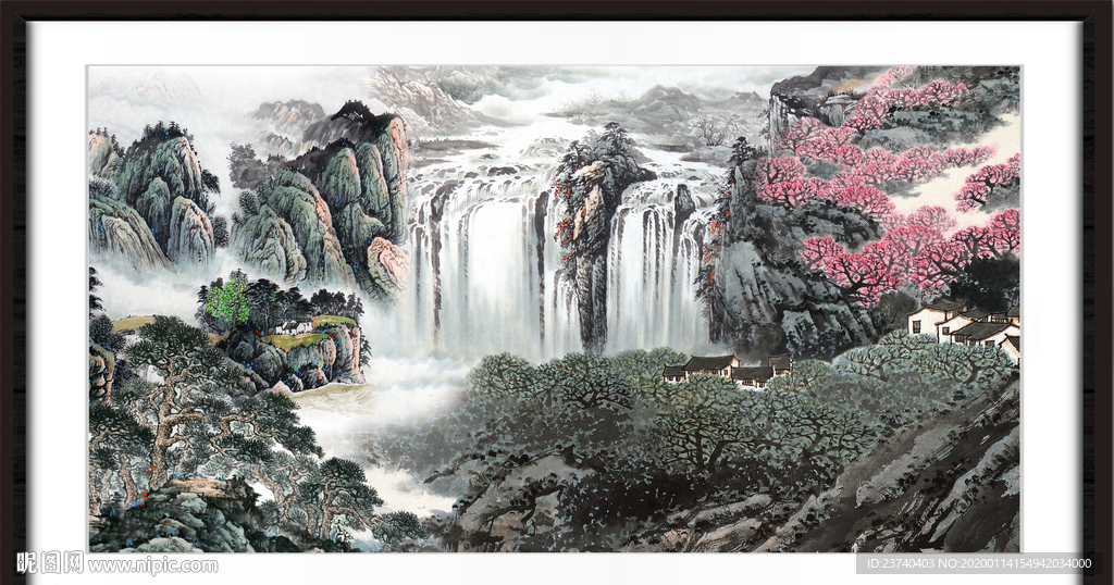 国画山水