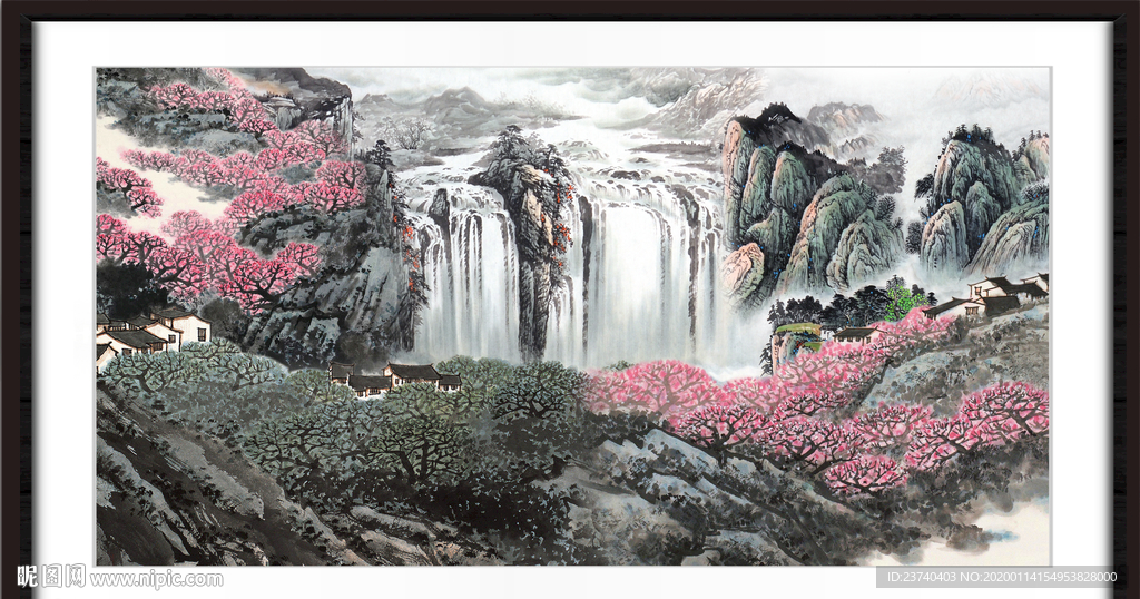国画山水