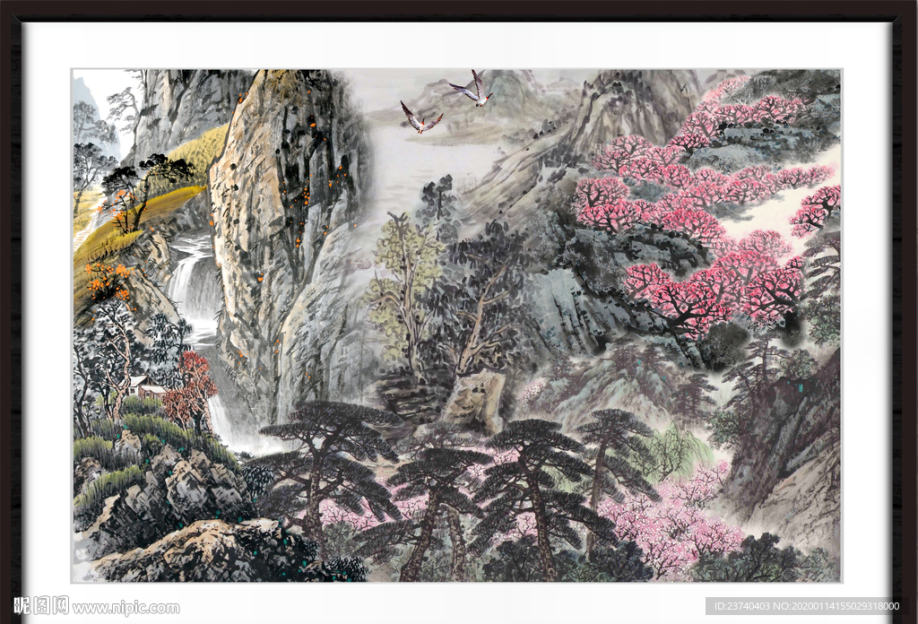 国画山水