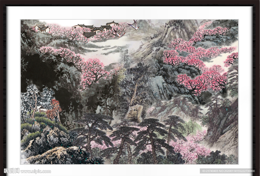国画山水