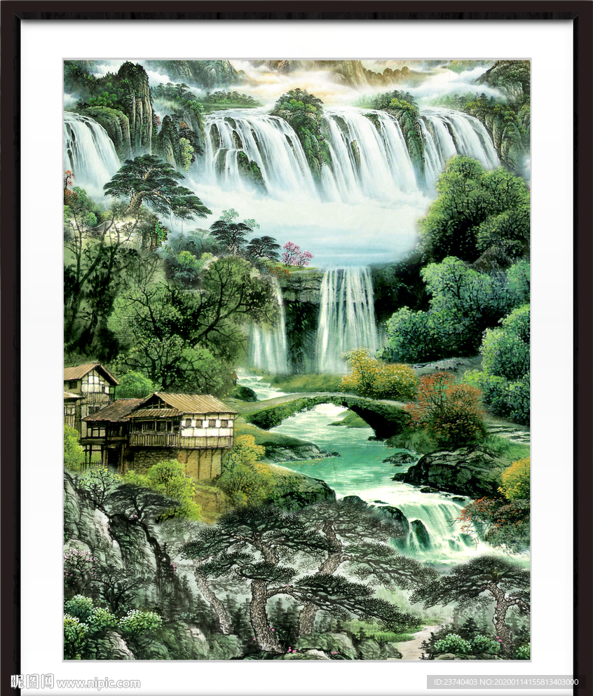 国画山水