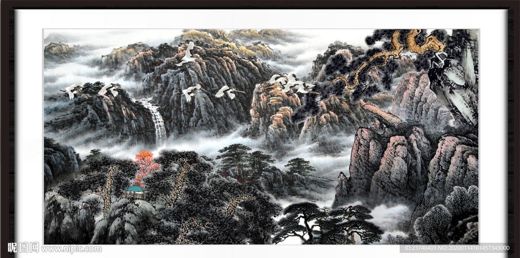 国画山水