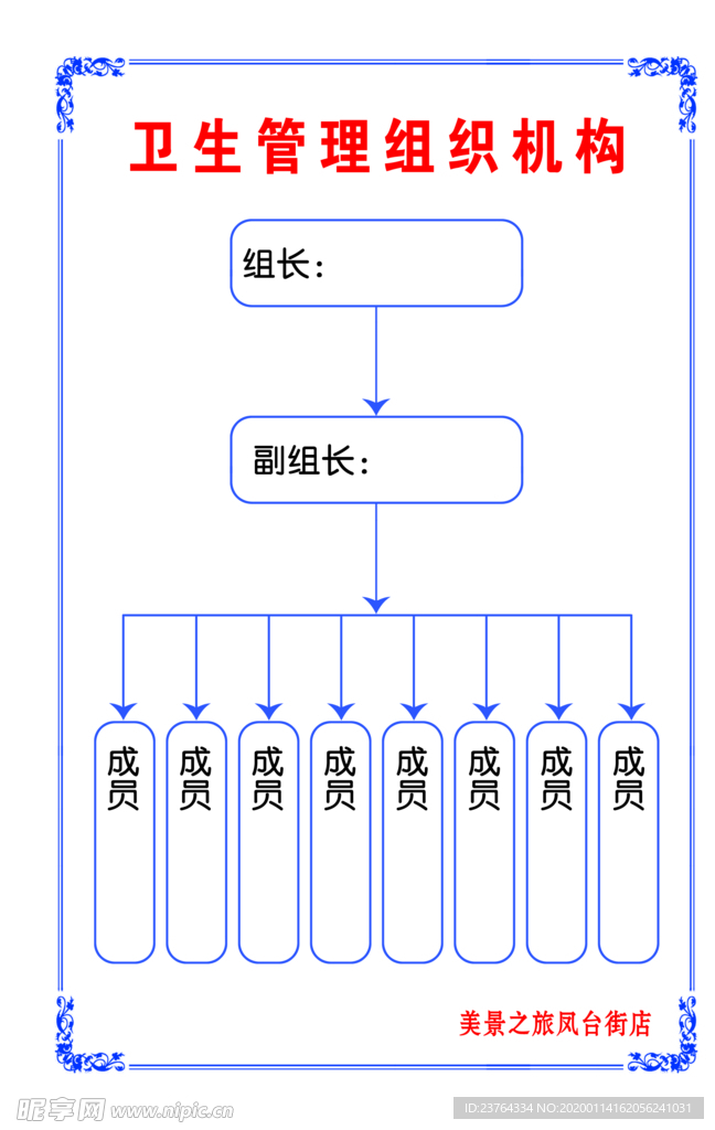 卫生管理组织机构