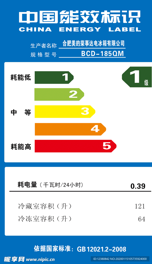 中国能效标识