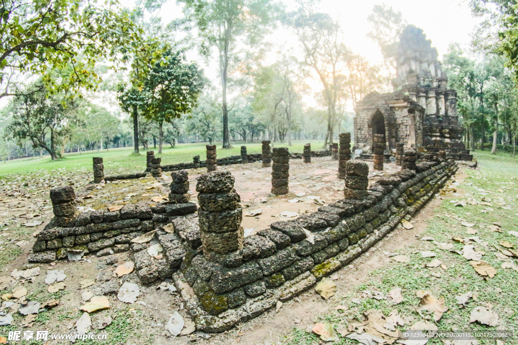 泰国玛哈泰寺景观