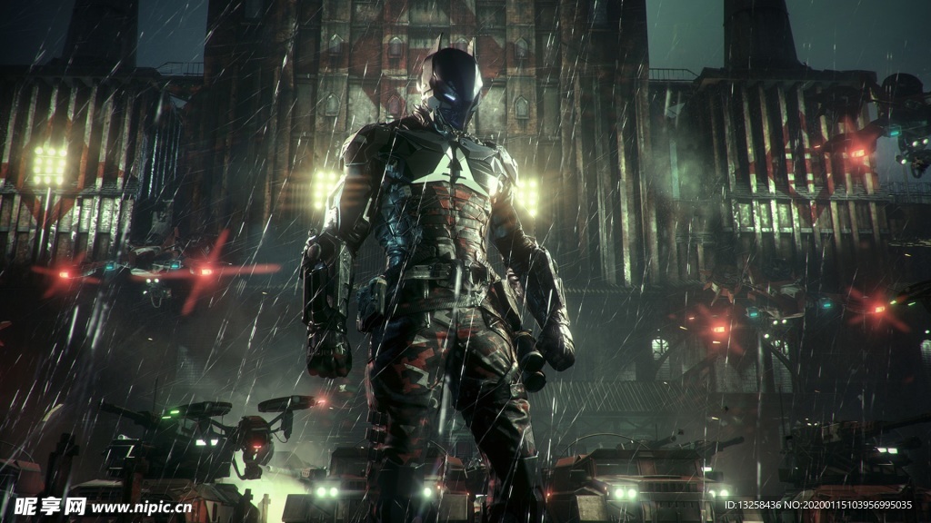 彩色人物动漫插画背景