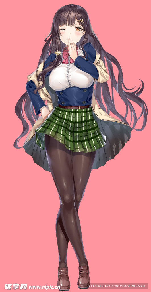 彩色人物动漫插画背景